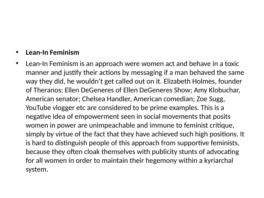 FEMINISM Feminism is a social, political, and - slide 13 of 16