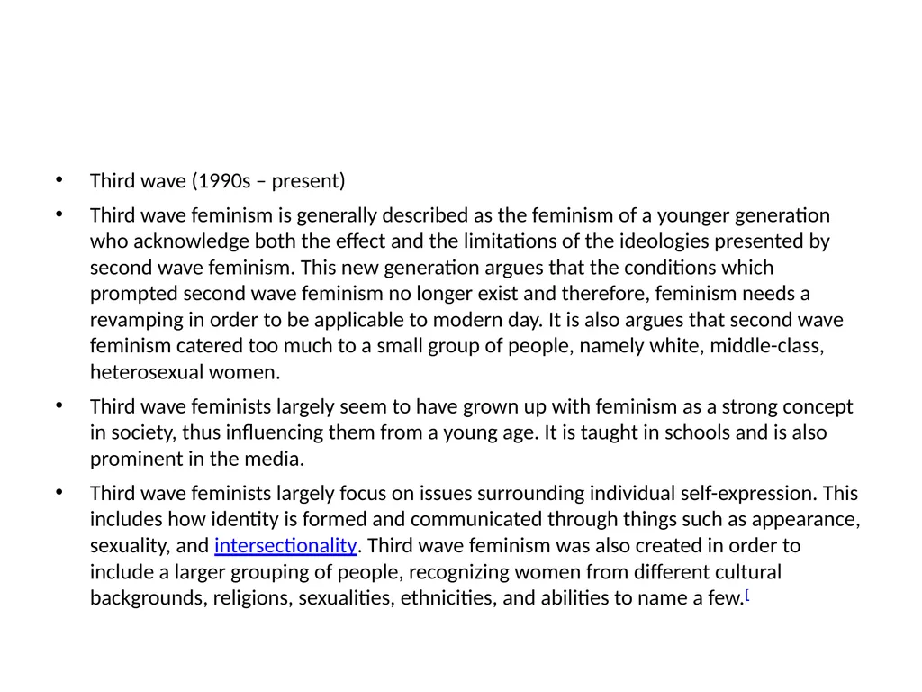 FEMINISM Feminism is a social, political, and - slide 7 of 16