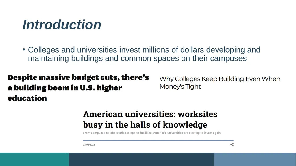 Exploring Student Residence Hall Ambiance: - slide 2 of 18
