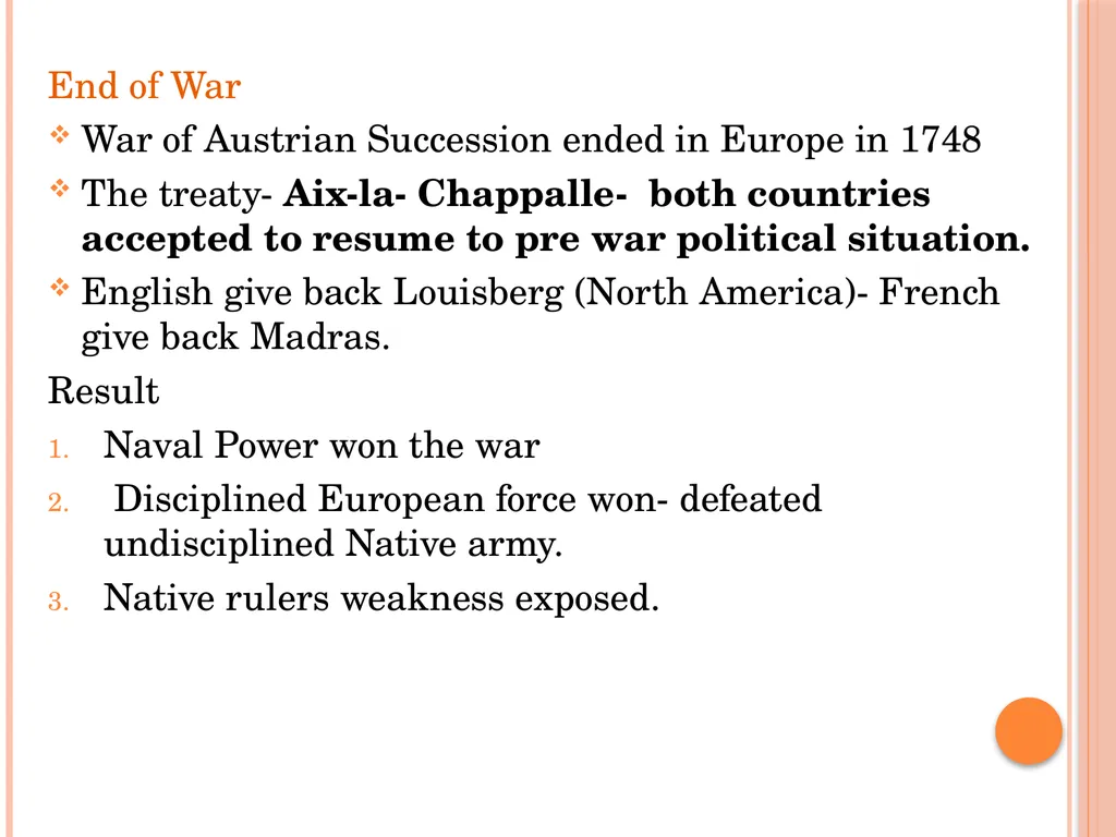 Carnatic Wars The Carnatic Wars were a series of - slide 7 of 12
