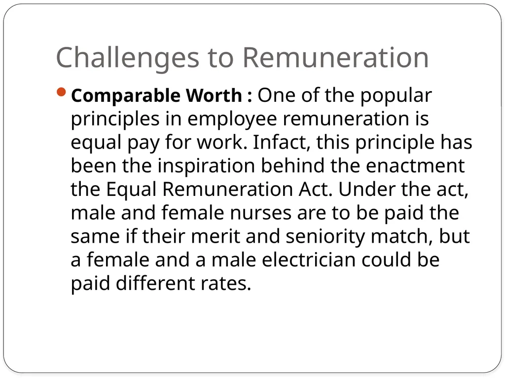 UNIT-3 IMPORTANCE OF IDEAL REMUNERATION SYSTEM - slide 22 of 24