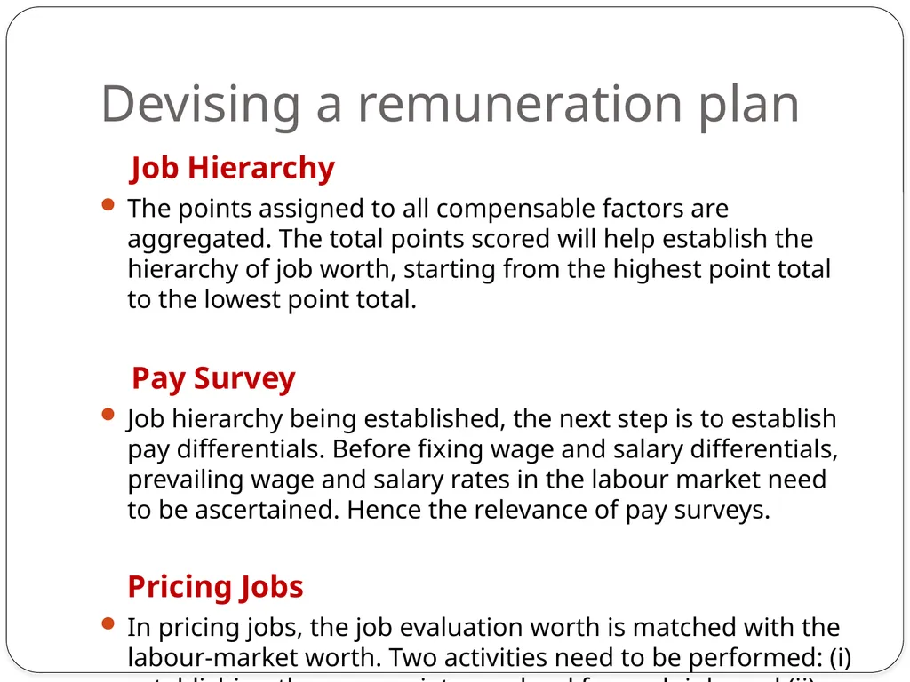 UNIT-3 IMPORTANCE OF IDEAL REMUNERATION SYSTEM - slide 17 of 24