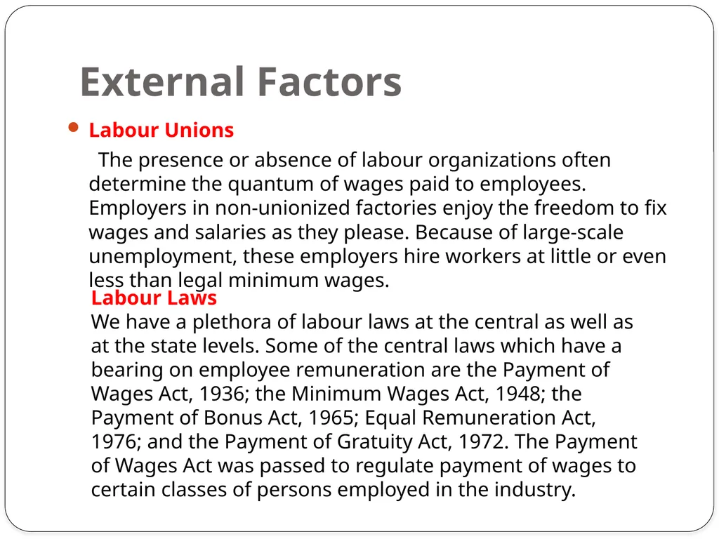 UNIT-3 IMPORTANCE OF IDEAL REMUNERATION SYSTEM - slide 4 of 24