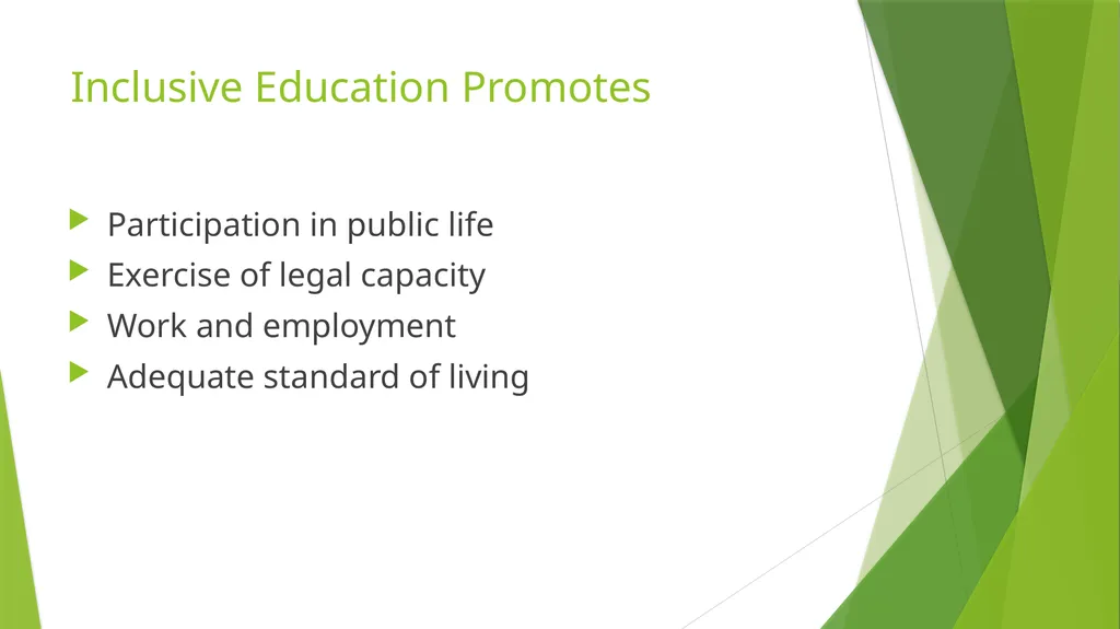 Inclusive education Concept Meaning and Importance - slide 10 of 12