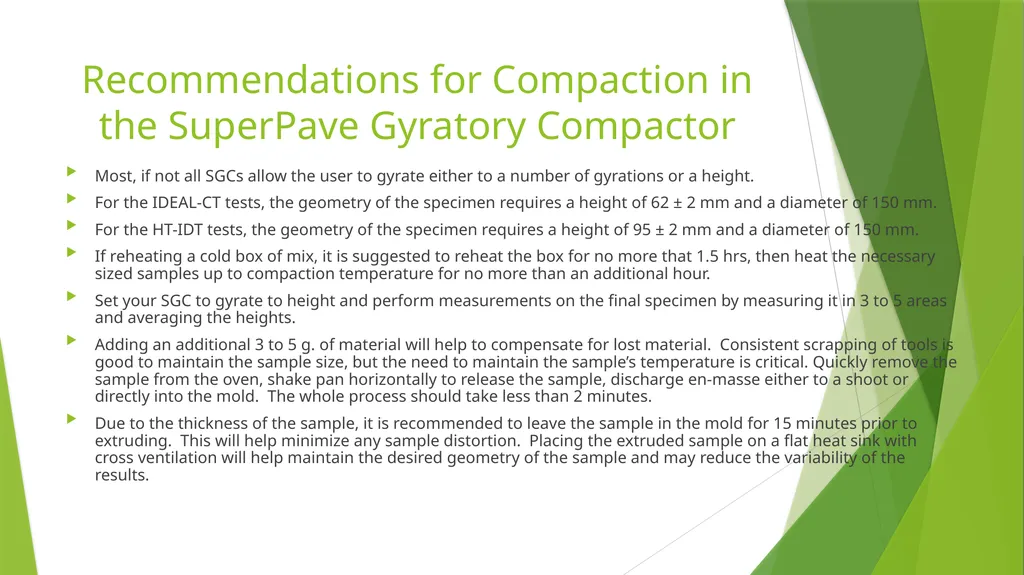 IDEAL CT & High-Temp IDT Sample Preparation - slide 8 of 9