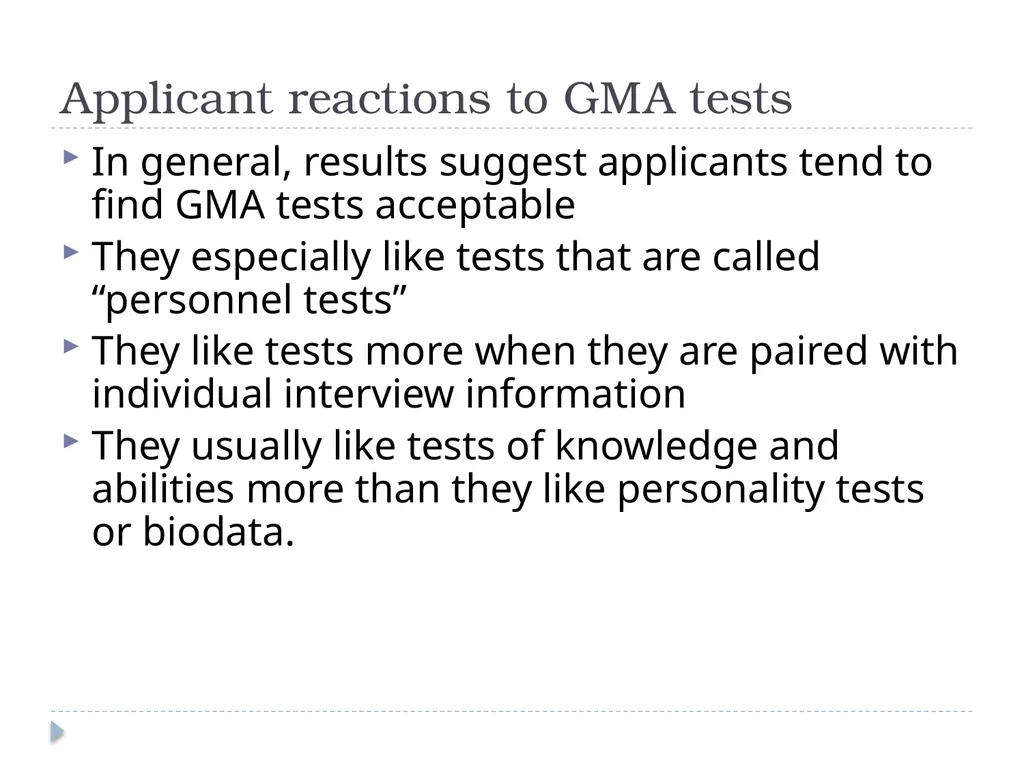 General Mental Ability John Manning Overview - slide 20 of 23