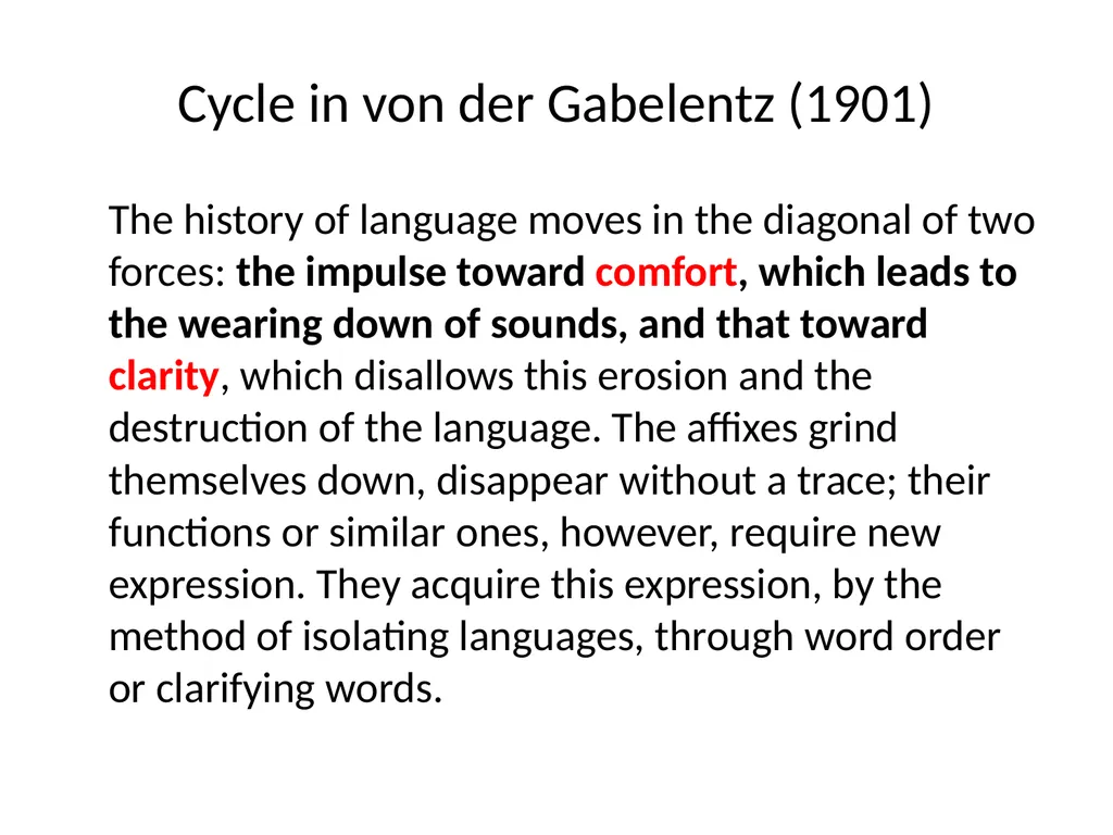 Changes in Aspect Elly van Gelderen Workshop - slide 76 of 77
