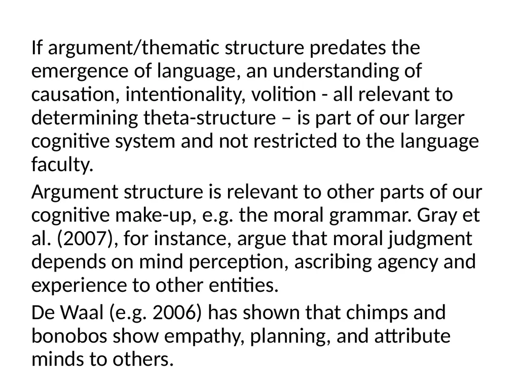 Changes in Aspect Elly van Gelderen Workshop - slide 11 of 77
