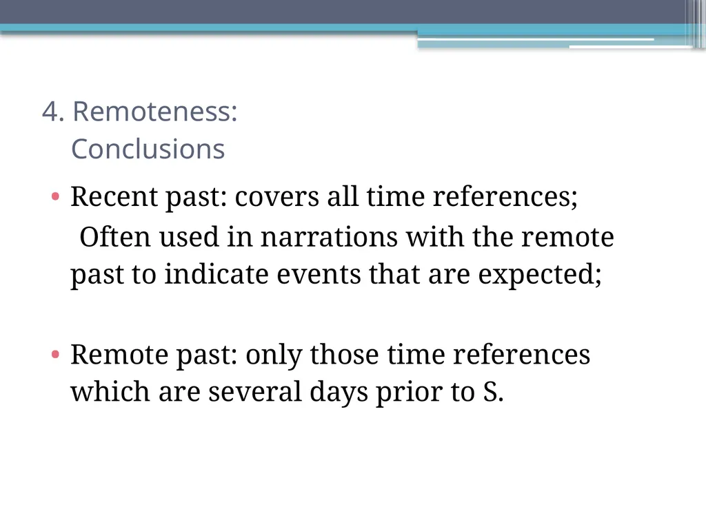 Tense, Aspect and Modality in Xhosa Stefan Savić - slide 18 of 42