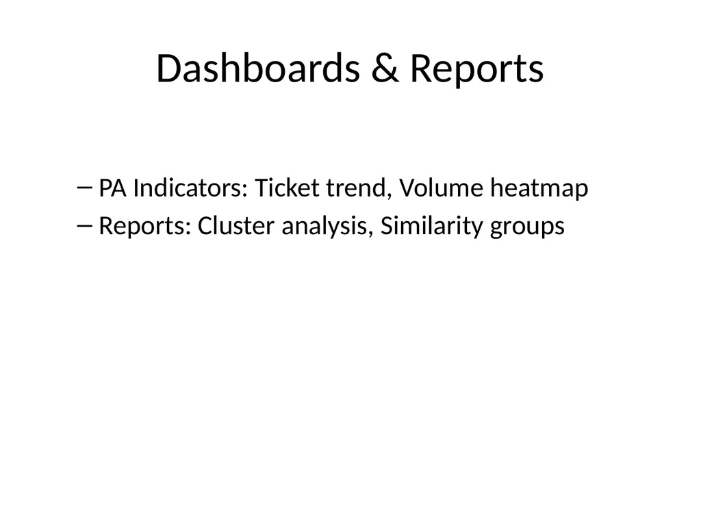 Historical Ticket Analyzer Overview of the - slide 10 of 12
