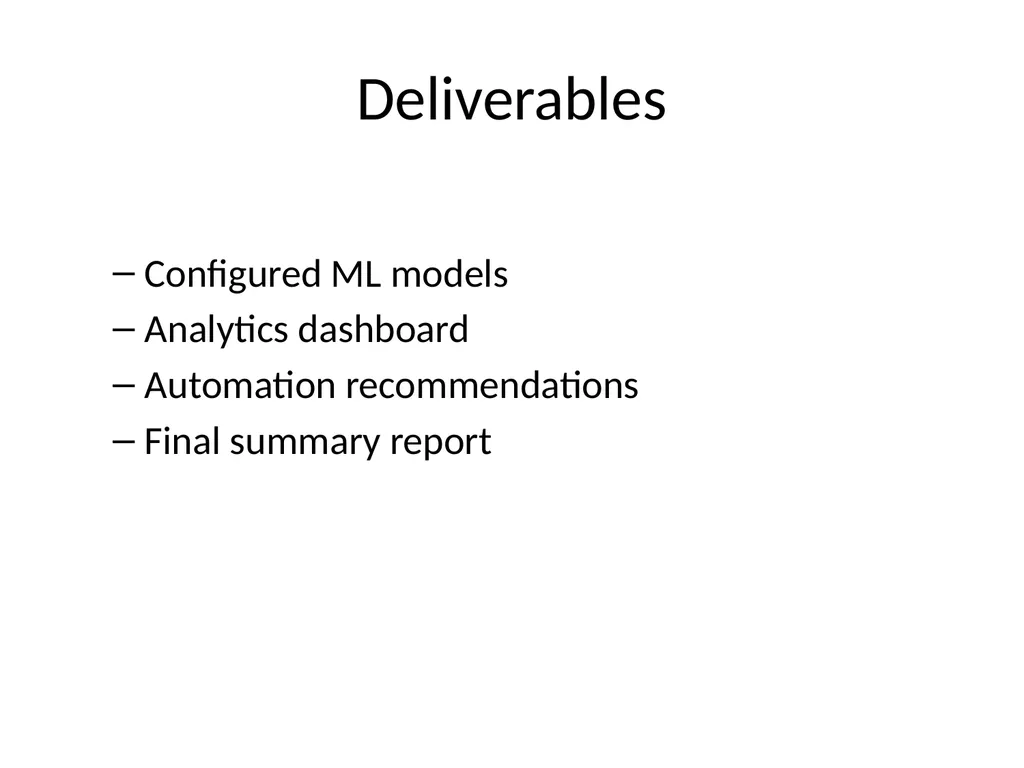 Historical Ticket Analyzer Overview of the - slide 12 of 12