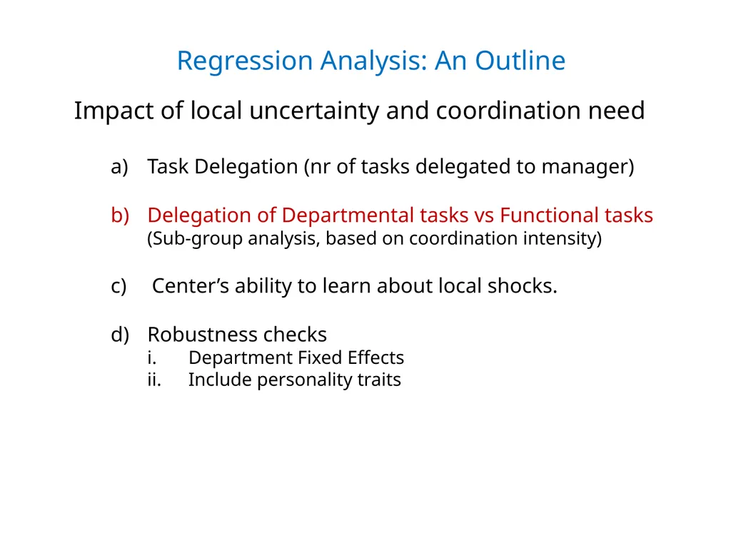 December 2019 Wouter Dessein Columbia University - slide 28 of 41