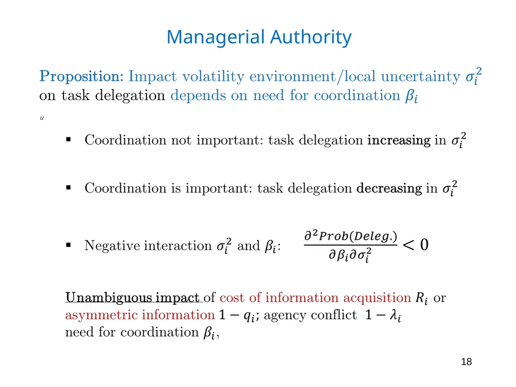 December 2019 Wouter Dessein Columbia University - slide 18 of 41