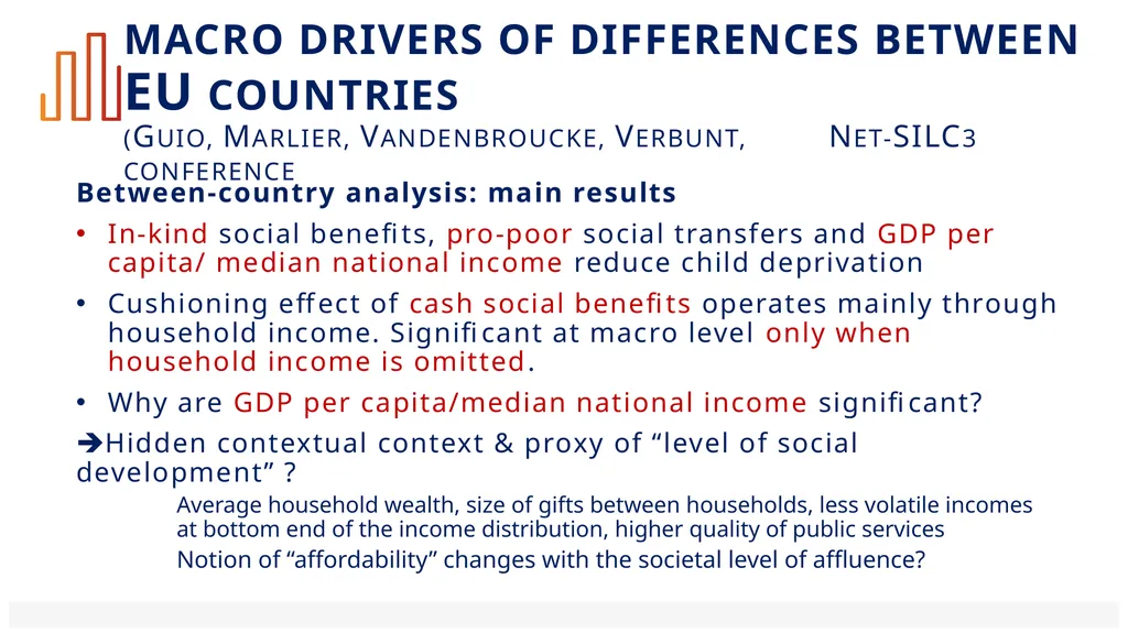 Labour income, social transfers and child poverty - slide 22 of 22