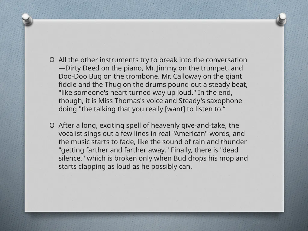 Chapter 17-19 Ch.17 While the band prepares to - slide 5 of 15