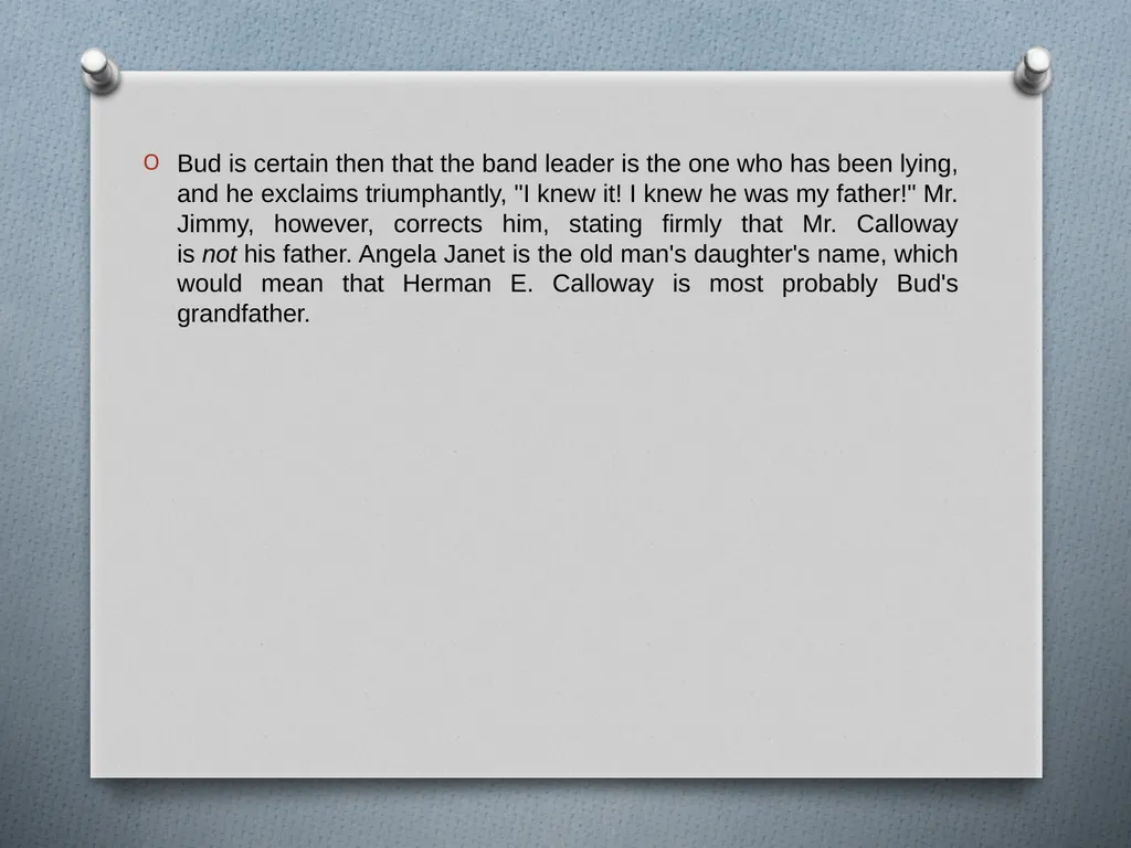 Chapter 17-19 Ch.17 While the band prepares to - slide 9 of 15