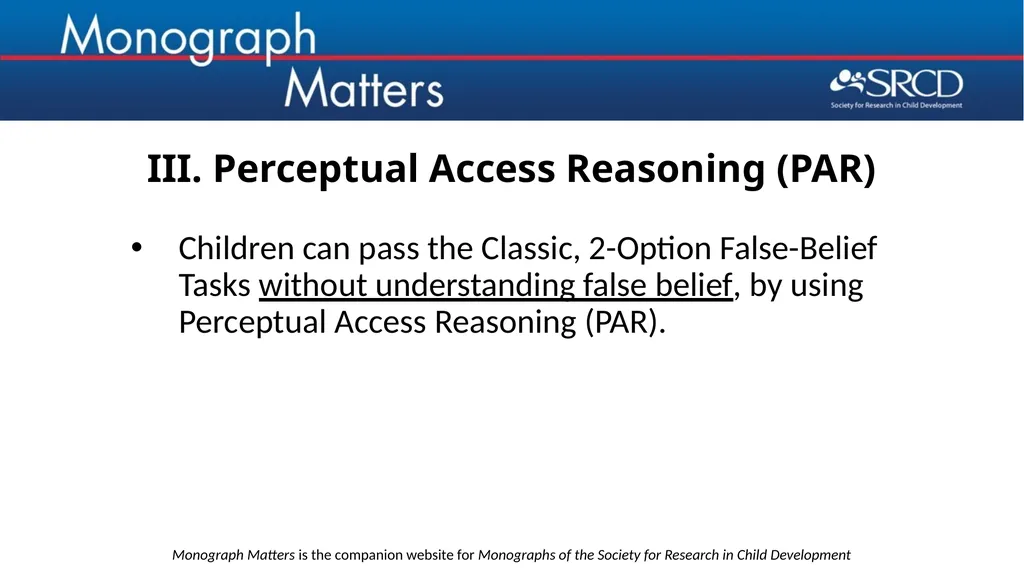 For this issue, visit doi.org/10.1111/mono.12432 - slide 17 of 27