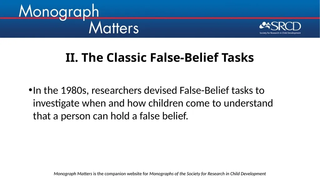For this issue, visit doi.org/10.1111/mono.12432 - slide 9 of 27