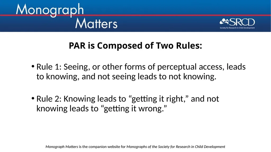 For this issue, visit doi.org/10.1111/mono.12432 - slide 18 of 27