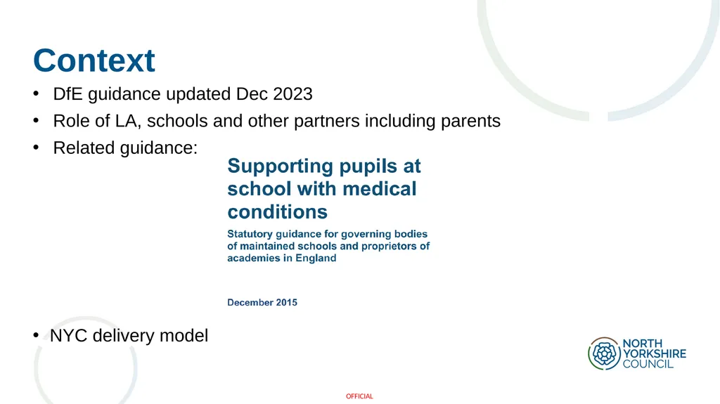 Arranging education for children who cannot attend - slide 2 of 30
