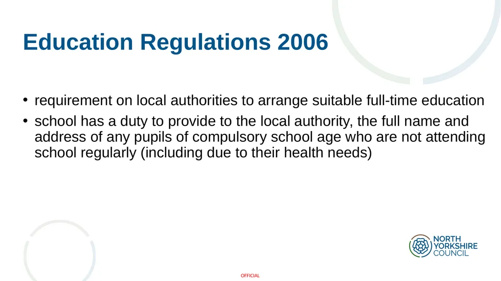 Arranging education for children who cannot attend - slide 4 of 30