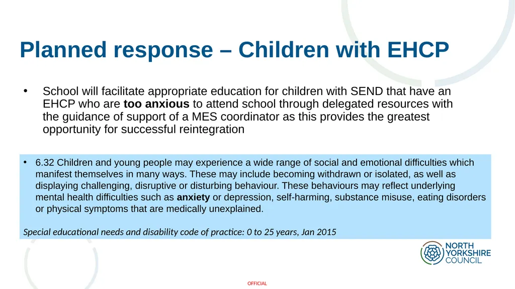 Arranging education for children who cannot attend - slide 27 of 30