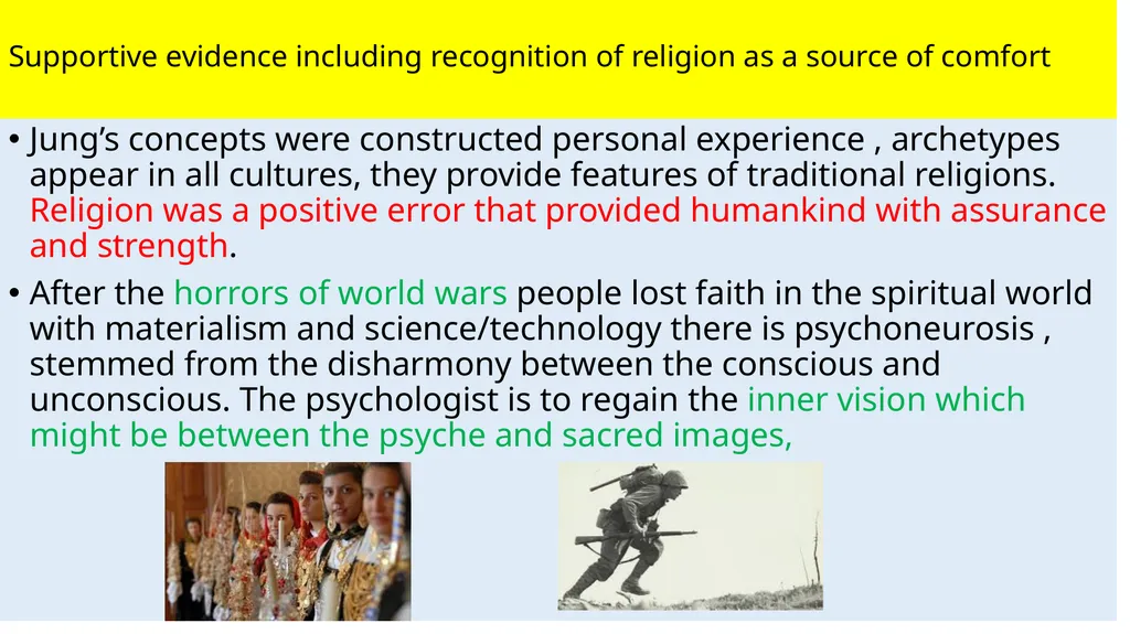 Theme 2: Challenges to religious belief E: - slide 6 of 12