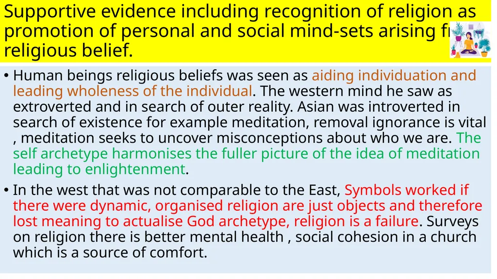 Theme 2: Challenges to religious belief E: - slide 7 of 12