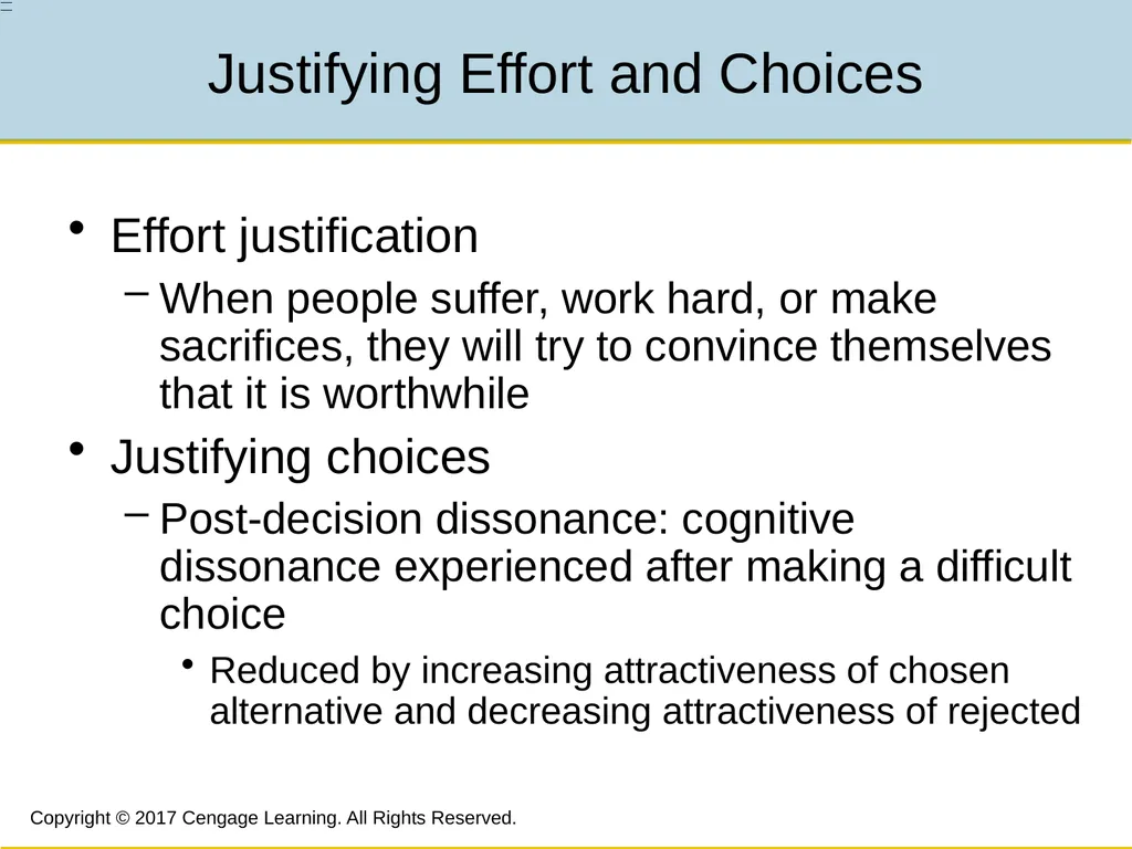 7 Attitudes, Beliefs, and Consistency Copyright © - slide 15 of 28