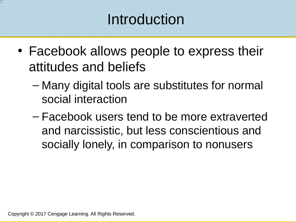 7 Attitudes, Beliefs, and Consistency Copyright © - slide 3 of 28