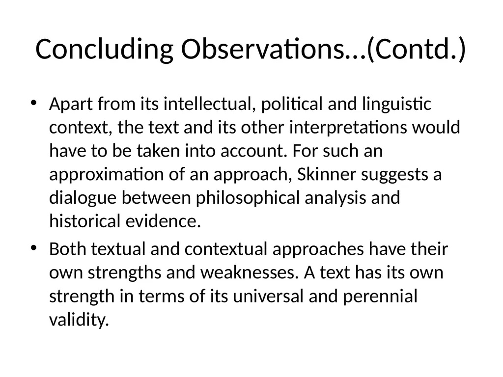 Contextual approach It stands for a study of a - slide 7 of 9