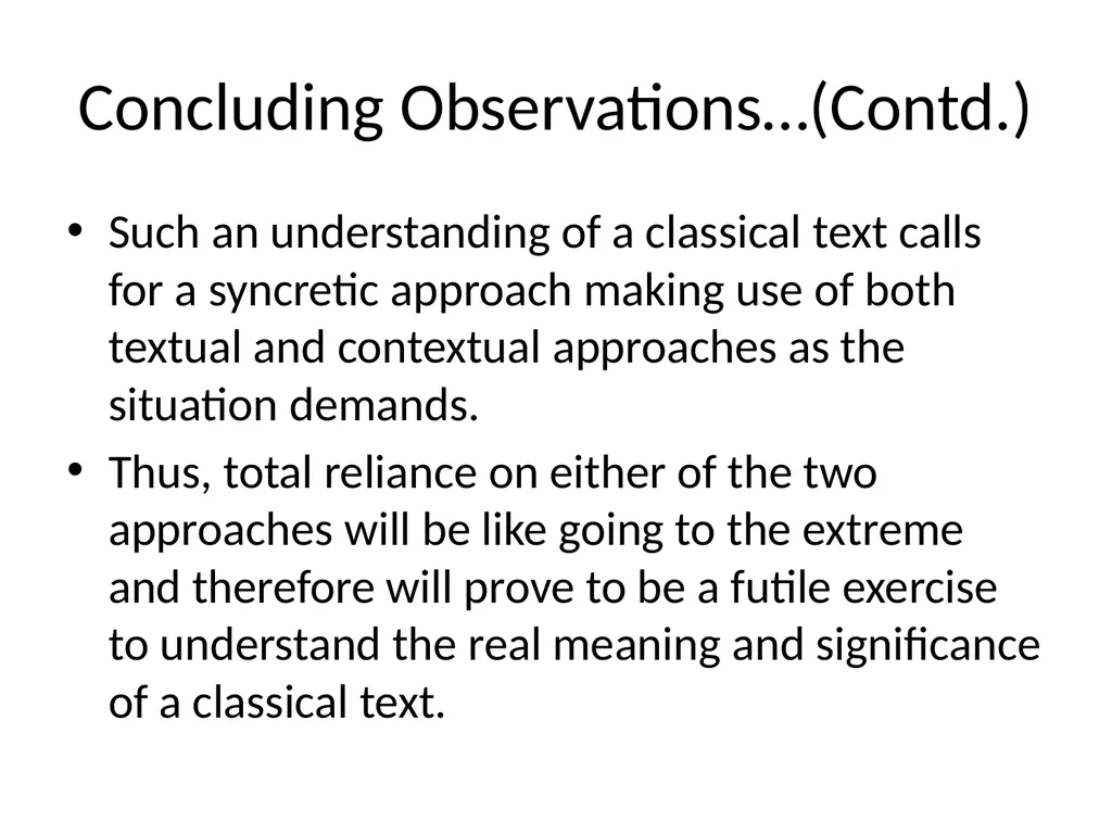 Contextual approach It stands for a study of a - slide 9 of 9