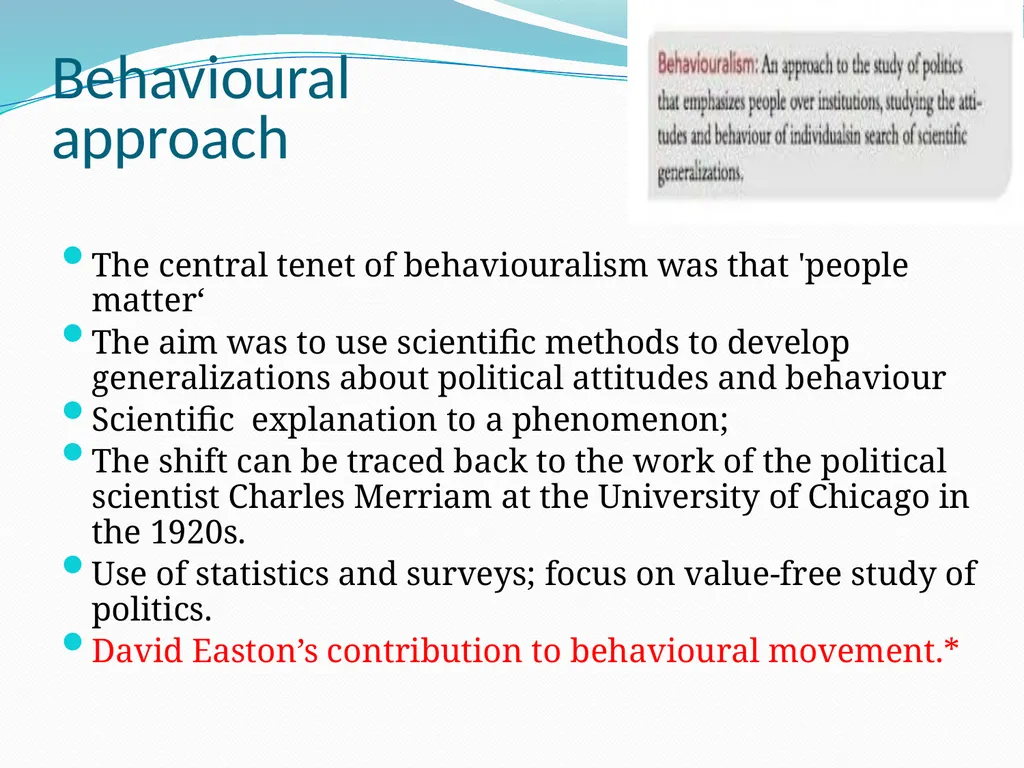 Theoretical approaches to understanding - slide 10 of 15
