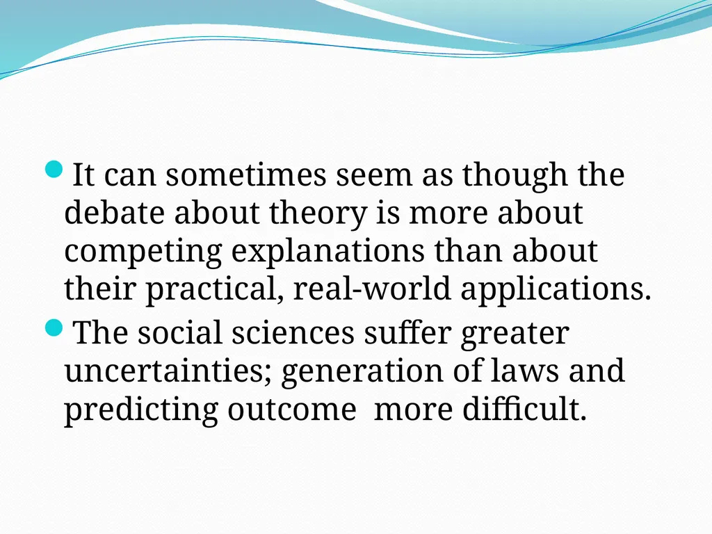 Theoretical approaches to understanding - slide 6 of 15