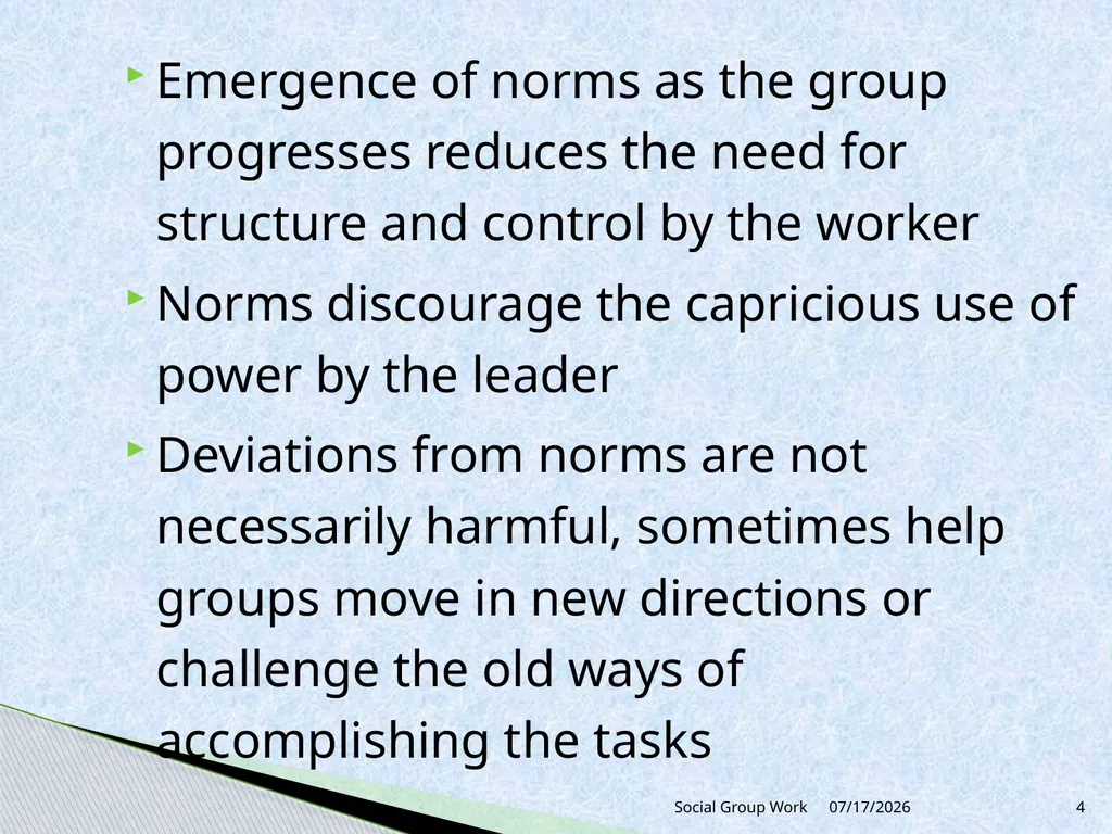 Unit 3 Group process and group dynamics 3.2 - slide 4 of 18