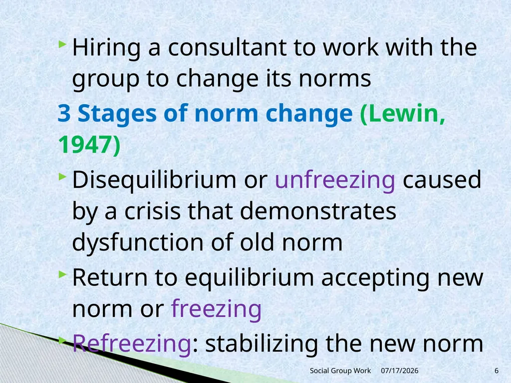 Unit 3 Group process and group dynamics 3.2 - slide 6 of 18