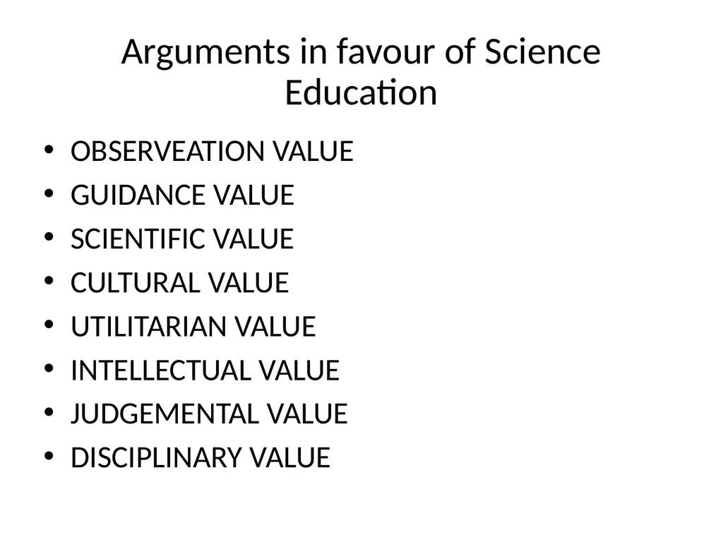 Science education in contemporary India At primary - slide 9 of 15