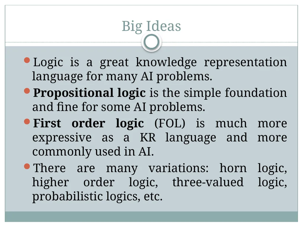 Module - 3 1 Knowledge Representation - slide 6 of 38