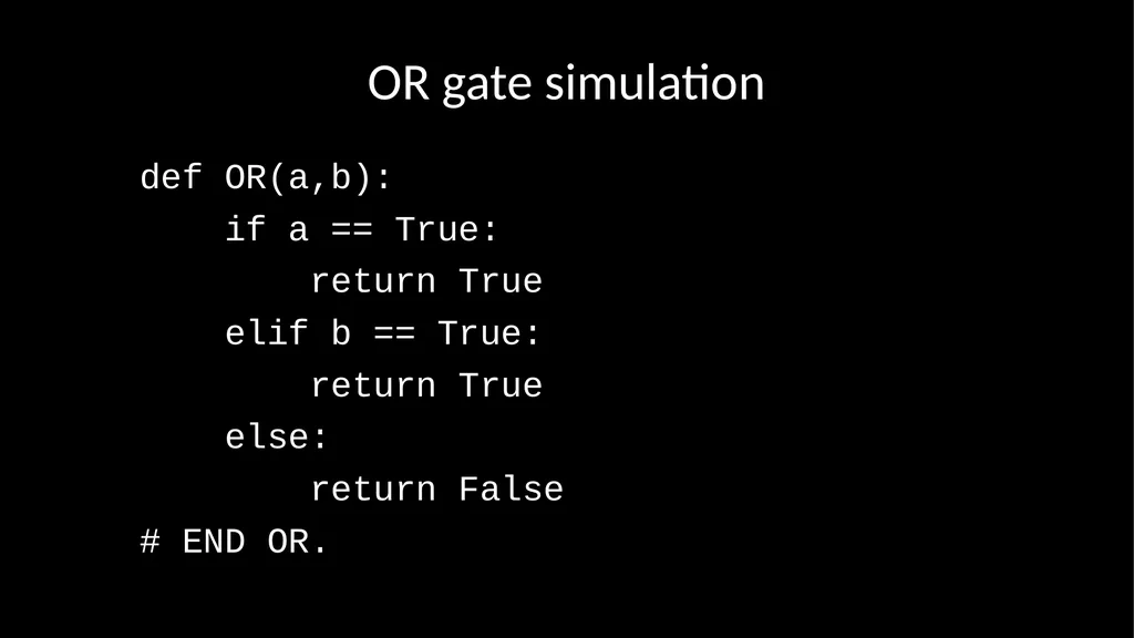 Python: Logic Gates Damian Gordon AND gate - slide 7 of 17