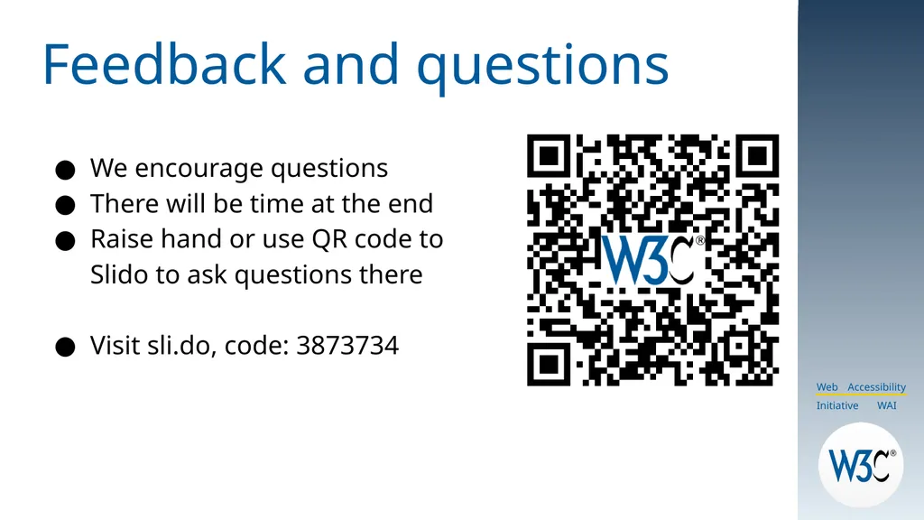 WCAG 3: The True Story! CSUN 2025 Slides are - slide 5 of 37