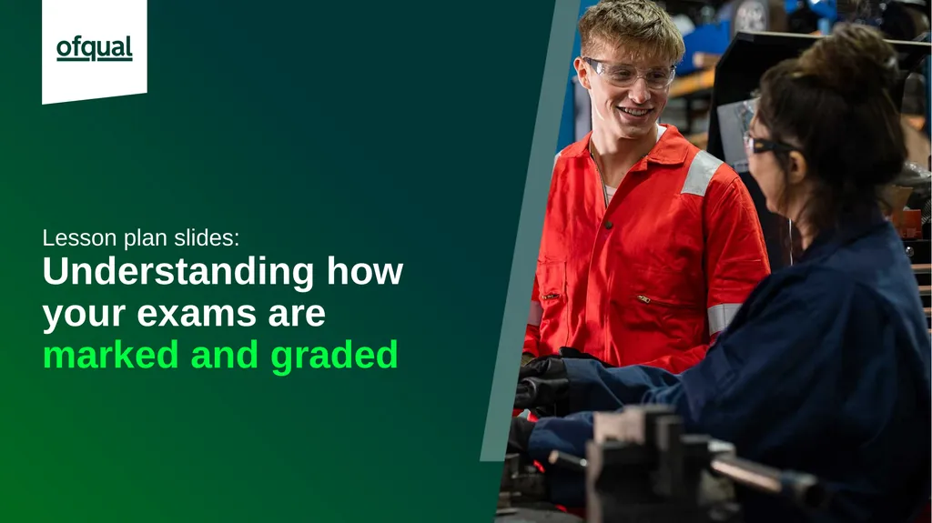 Lesson plan slides: Understanding how your exams - slide 1 of 8
