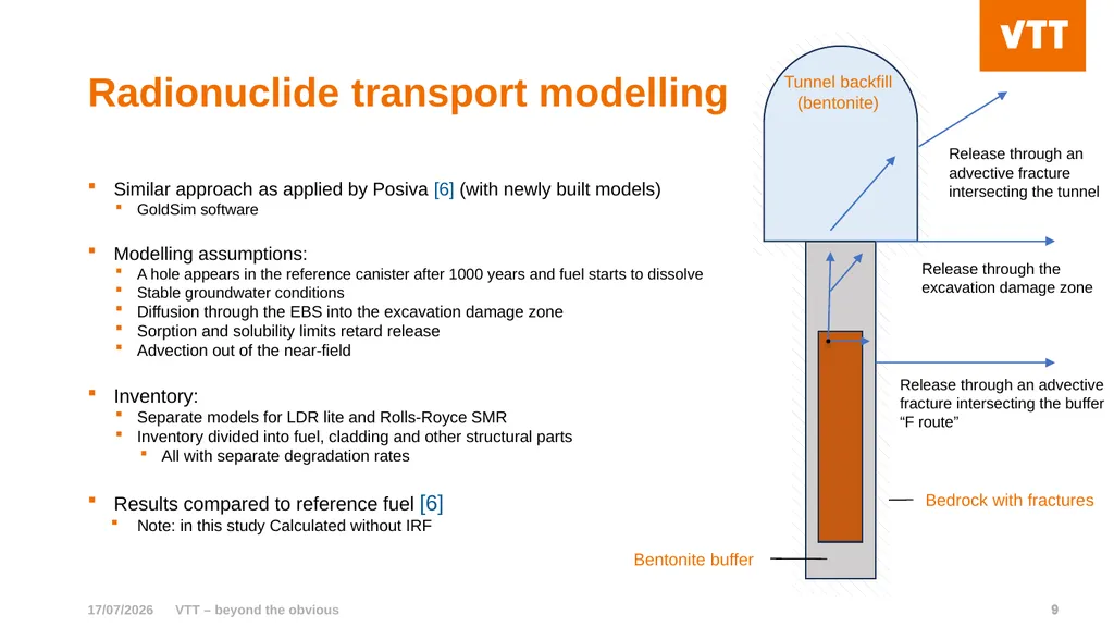 VTT – beyond the obvious Characterisation and - slide 9 of 16