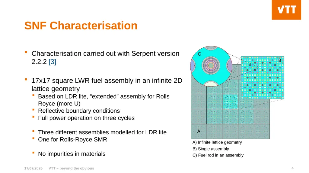 VTT – beyond the obvious Characterisation and - slide 4 of 16
