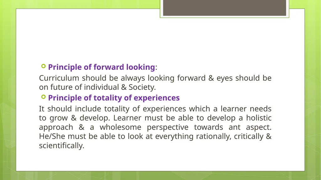 BED202: Unit 2 Dimensions of Curriculum By: - slide 16 of 68