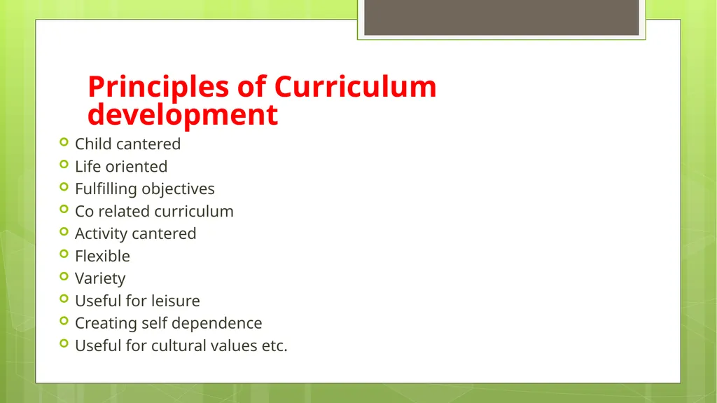 BED202: Unit 2 Dimensions of Curriculum By: - slide 10 of 68