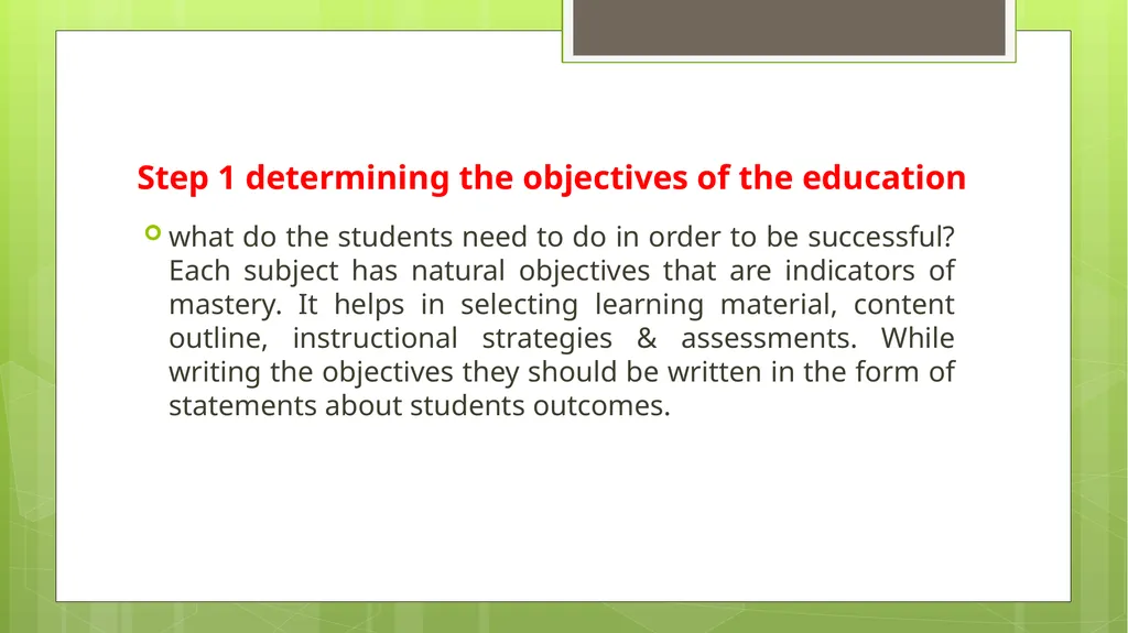 BED202: Unit 2 Dimensions of Curriculum By: - slide 54 of 68