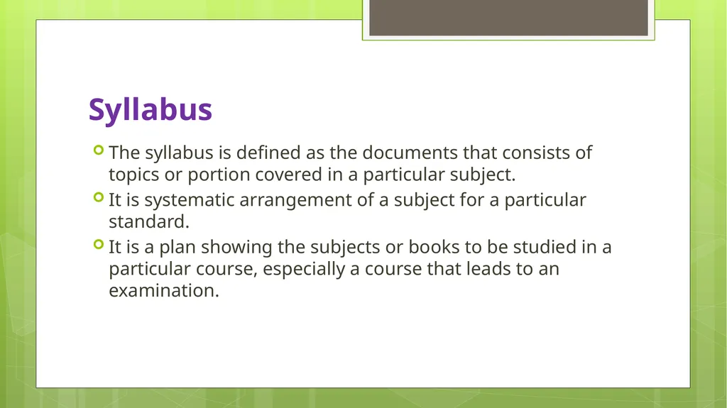 BED202: Unit 2 Dimensions of Curriculum By: - slide 59 of 68