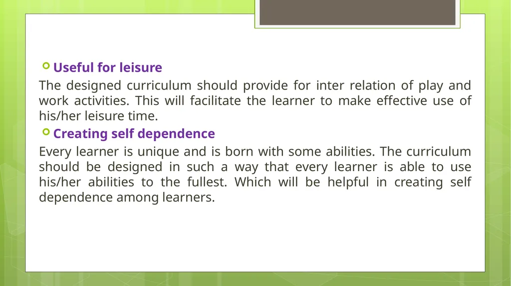 BED202: Unit 2 Dimensions of Curriculum By: - slide 14 of 68