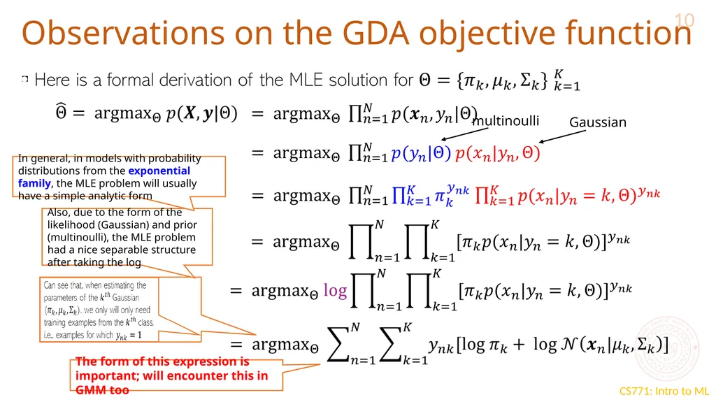 Expectation Maximization CS771: Introduction to - slide 10 of 16
