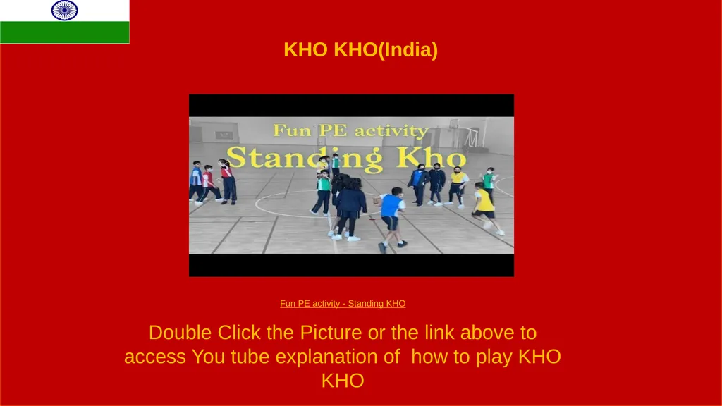 TEN GAMES FOR PHYSICAL EDUCATION FROM AROUND THE - slide 27 of 33